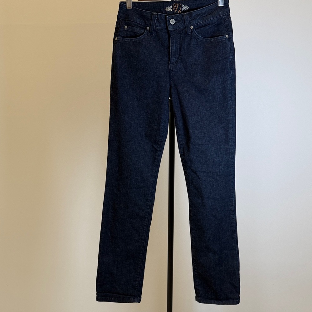 Miraclebody Women's Dark Blue Straight-Leg Jeans size 4